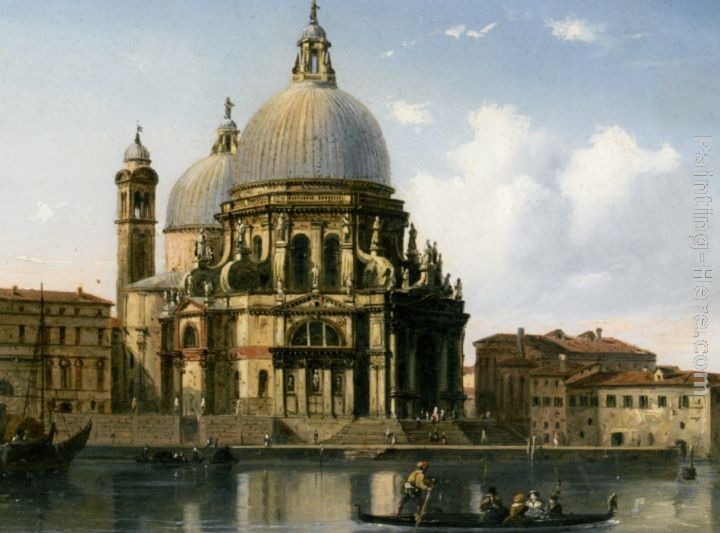 Carlo Bossoli Santa Maria della Salute Venice